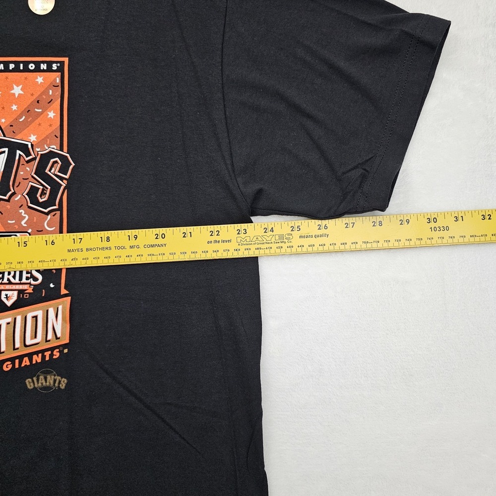 San Francisco Giants 2010 World Series Celebration T-Shirt Mens XL NWOT - Picture 6 of 10